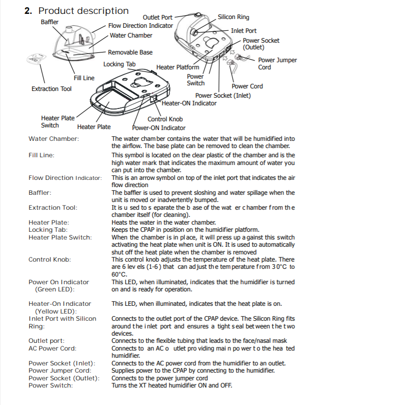 APEX XT Heated CPAP Humidifier